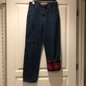 Ladies Cabela’s Flannel Lined Jeans